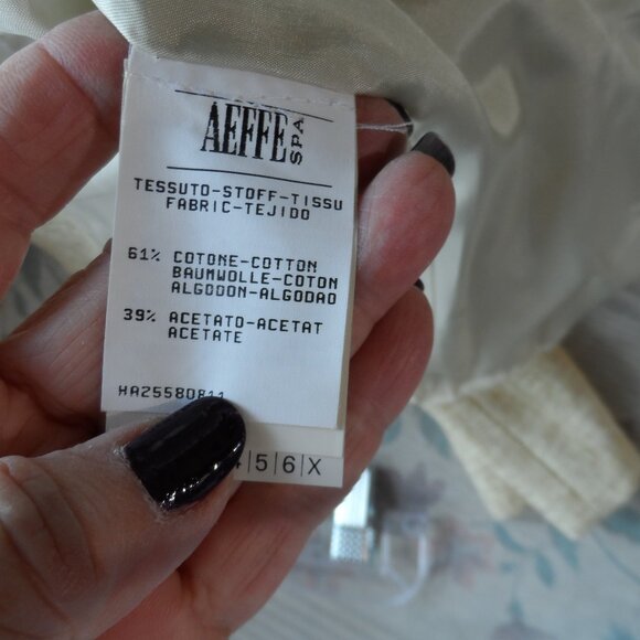 Moschino CheapandChic Yellow/Beige Tweed Skirt Suit Size US 8 - Picture 16 of 16